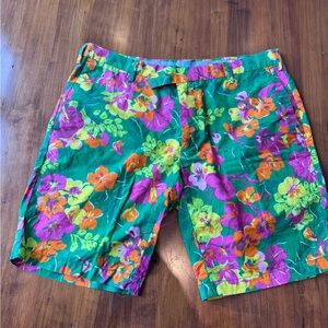 Polo by Ralph Lauren Green Floral Men's Shorts